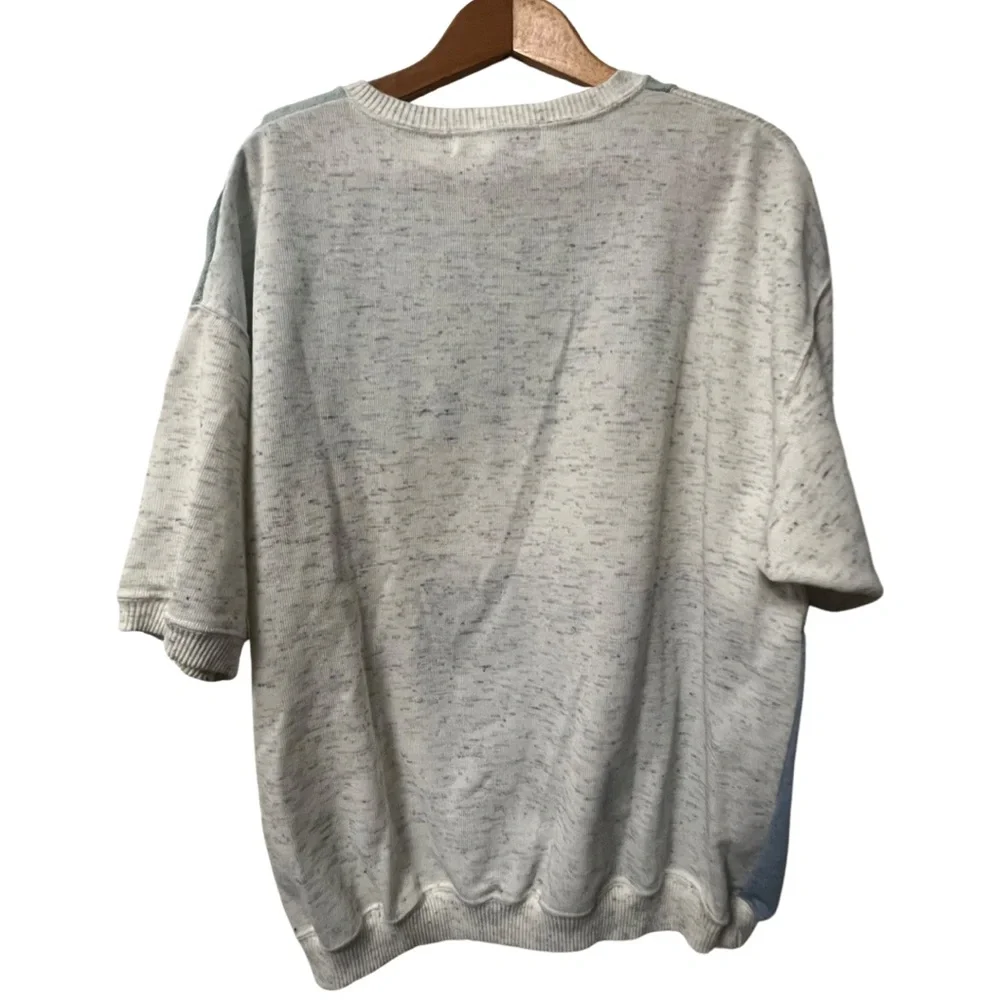 NEW WORKS VINTAGE RETRO 80s Colorblock Tee - Picture 3 of 5